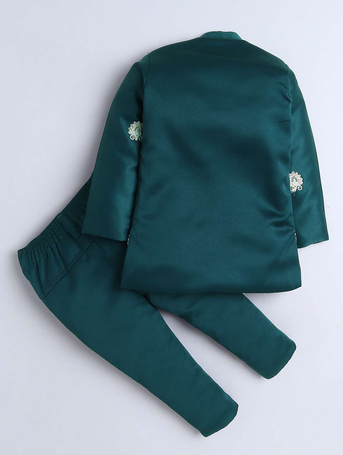 boys embroidered long sleeve sherwani set - 22218586 -  Standard Image - 1