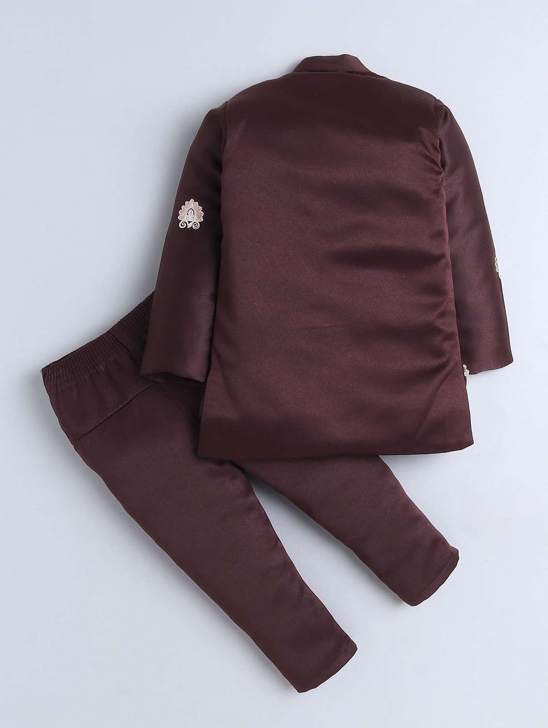 Boys Embroidered Long Sleeve Sherwani Set - 22218587 -  Standard Image - 1