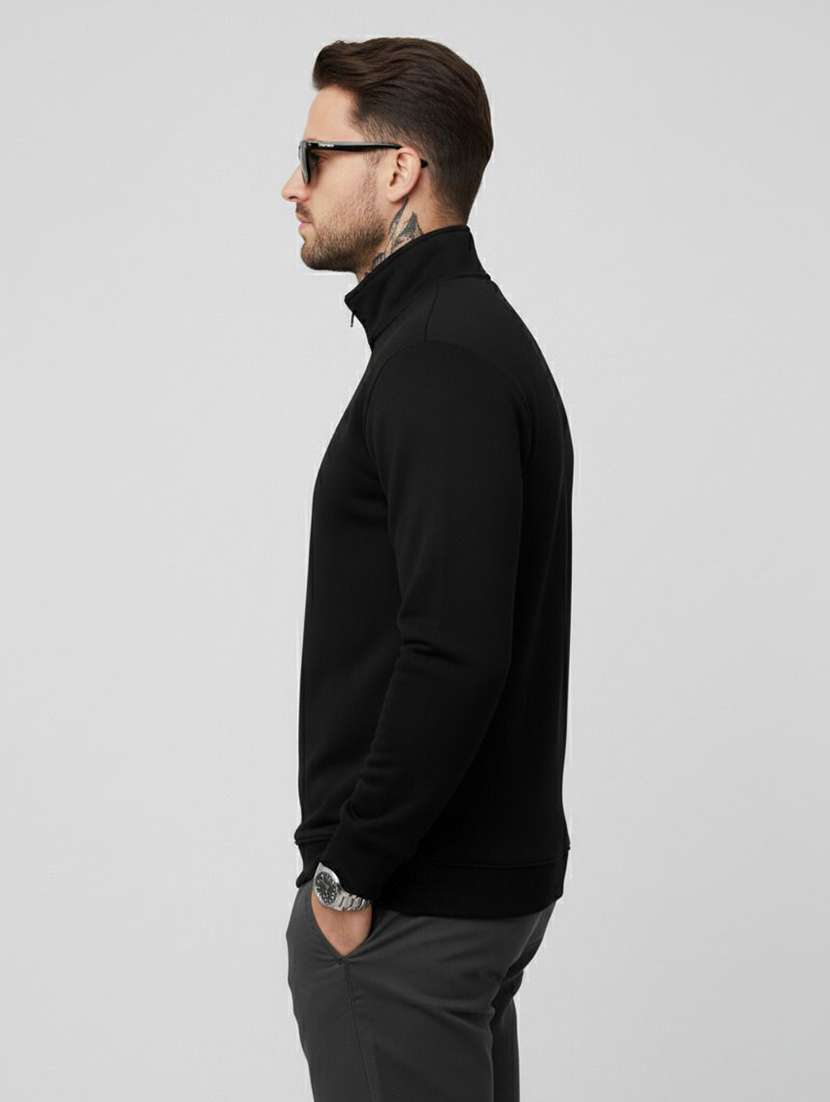 men solid long sleeve regular fit sweatshirt - 22218601 -  Standard Image - 1