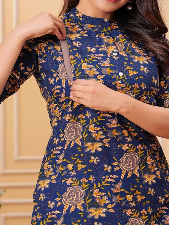 women printed top and trouser co-ord set - 22219093 -  Standard Image - 4