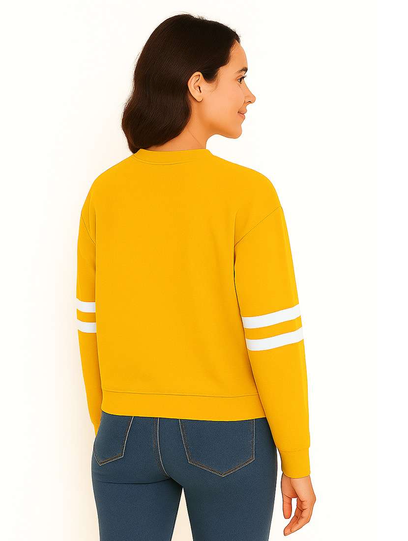 women printed long sleeve sweatshirt - 22219279 -  Standard Image - 1