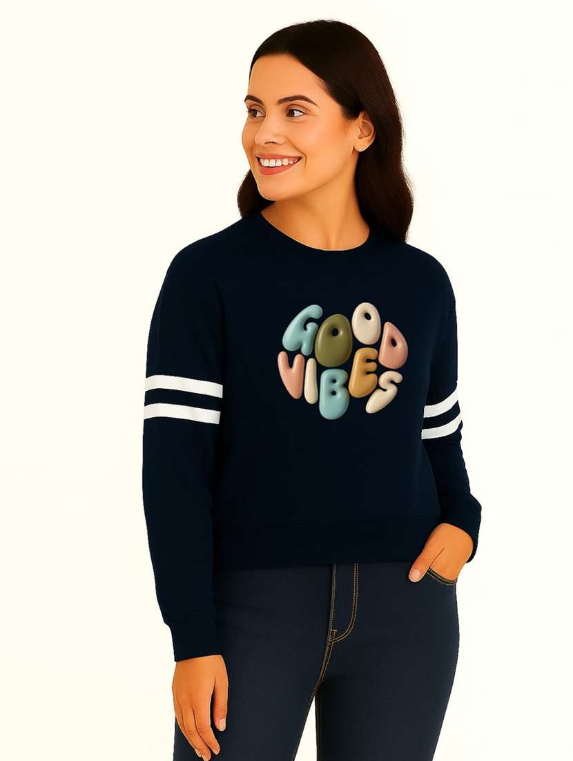 Women Printed Long Sleeve Sweatshirt - 22219301 -  Standard Image - 1