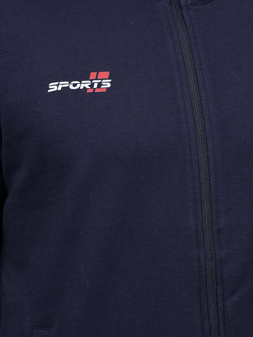 men placement print long sleeve full length track suit - 22219466 -  Standard Image - 6