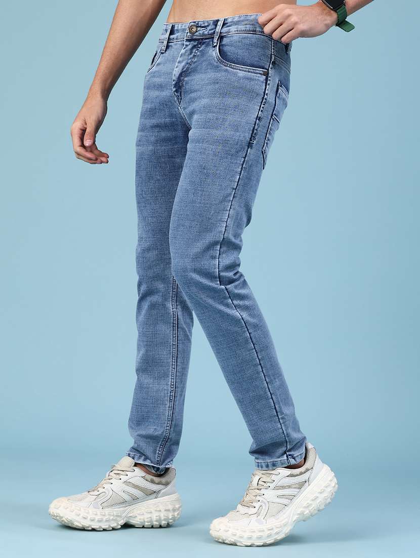 blue cotton jeans