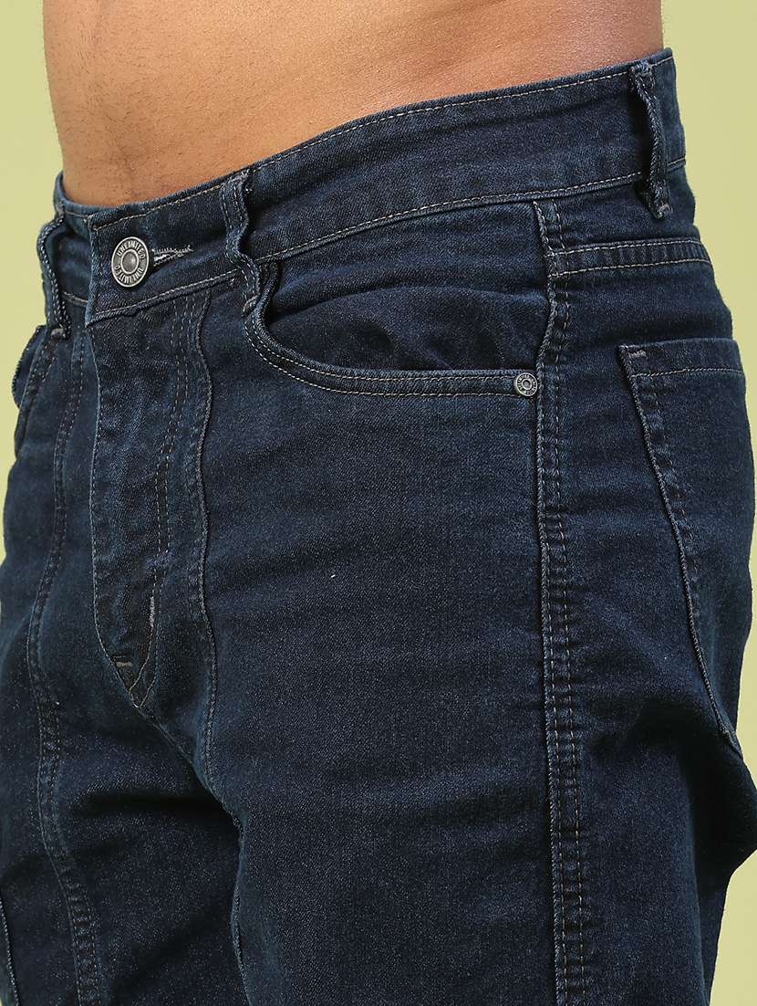 men solid mid rise regular fit cargo  - 22219723 -  Standard Image - 1