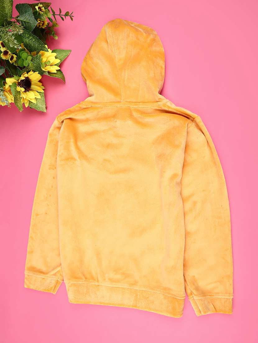 girls long sleeve hooded sweatshirt - 22219732 -  Standard Image - 1