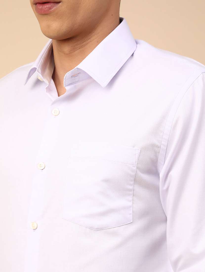 men solid long sleeves formal shirt - 22219734 -  Standard Image - 1