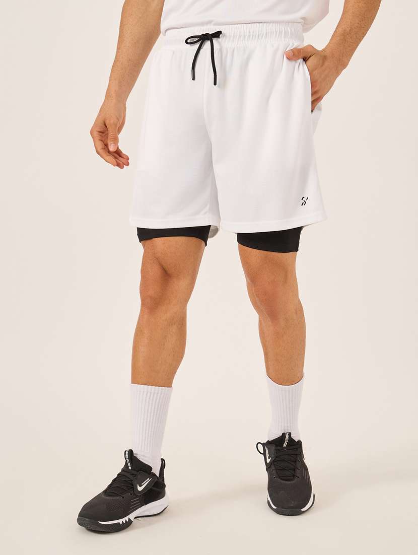 men typographic short sleeve shorts & t-shirt co-ord set - 22219994 -  Standard Image - 1