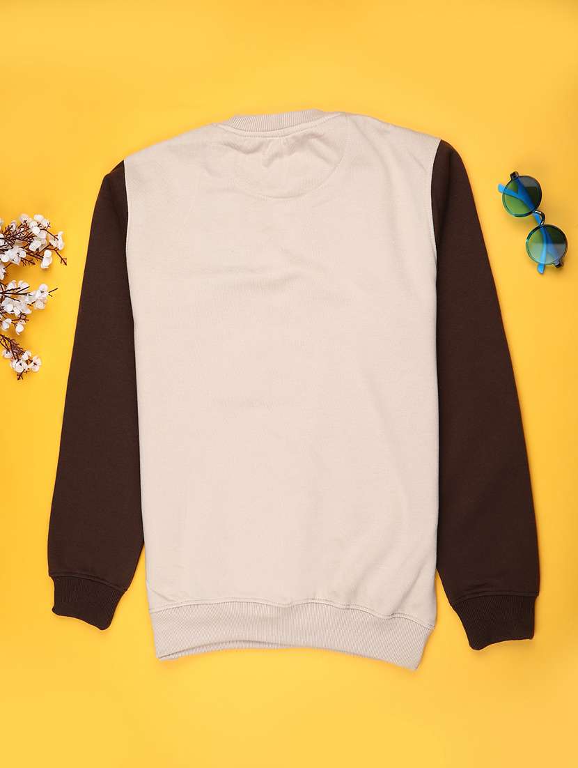 kids color blocked long sleeve sweatshirt - 22220119 -  Standard Image - 1