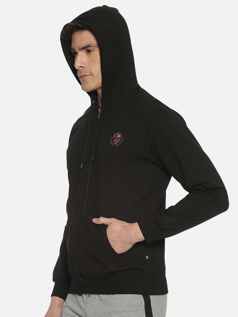 men solid long sleeve regular fit sweatshirt - 22220174 -  Standard Image - 1