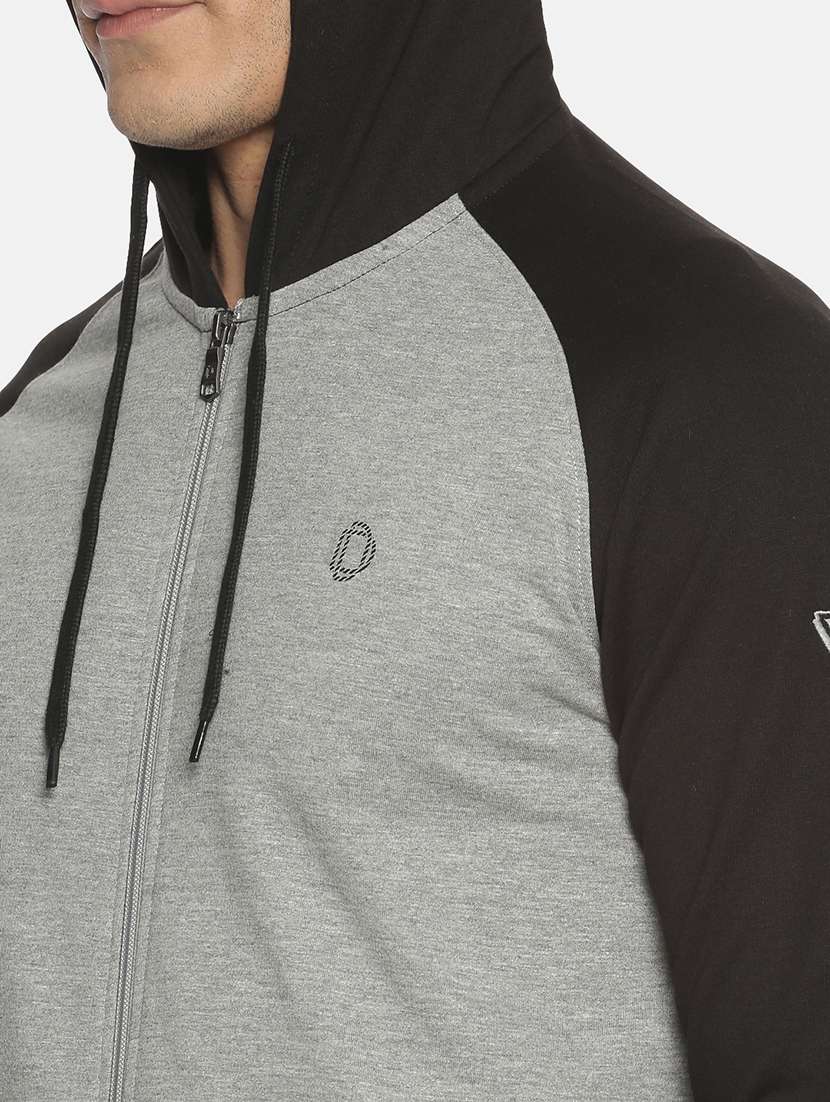 men color block long sleeve regular fit sweatshirt - 22220177 -  Standard Image - 4