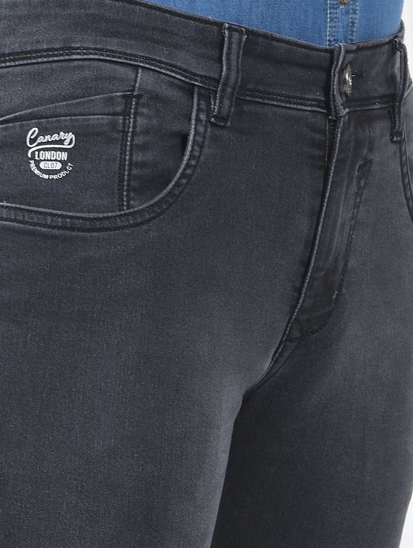 men washed mid rise full length jeans - 22220203 -  Standard Image - 6