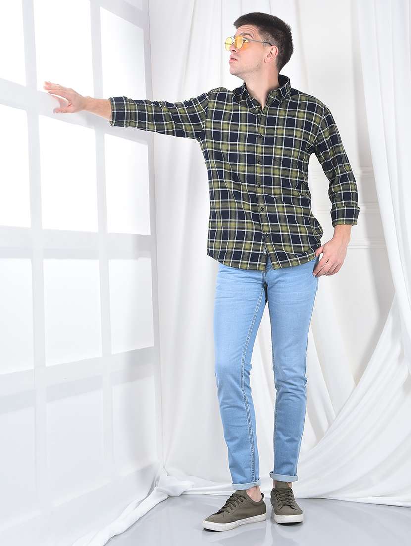 men washed mid rise full length jeans - 22220204 -  Standard Image - 4