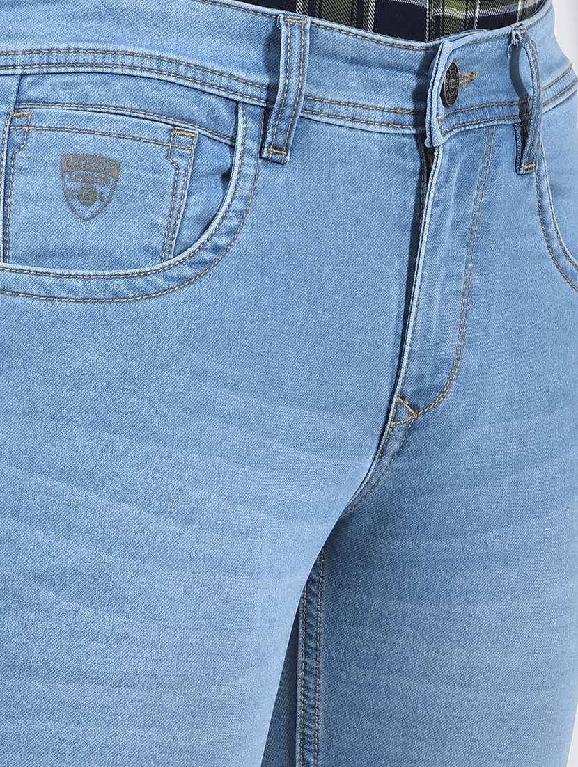 men washed mid rise full length jeans - 22220204 -  Standard Image - 6