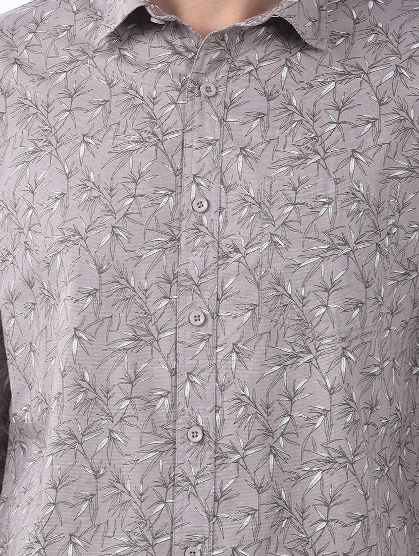 men printed long sleeve regualr fit casual shirt - 22220217 -  Standard Image - 6