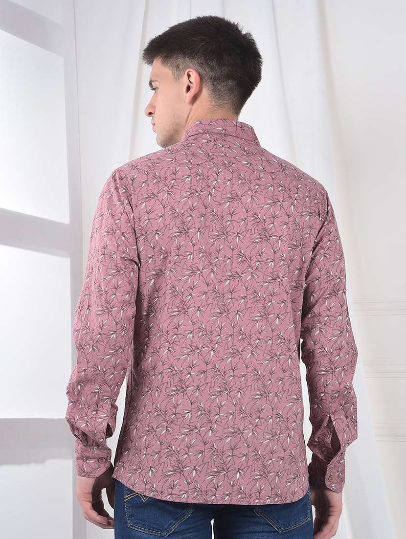 men printed long sleeve regualr fit casual shirt - 22220218 -  Standard Image - 4