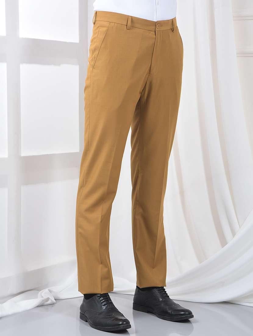 men solid lapel collar 2-piece suits set - 22220232 -  Standard Image - 6