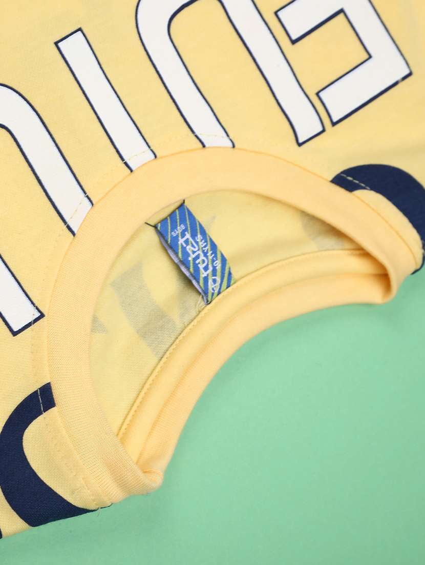 boy yellow cotton blend suit sets co-ords set - 22222965 -  Standard Image - 4