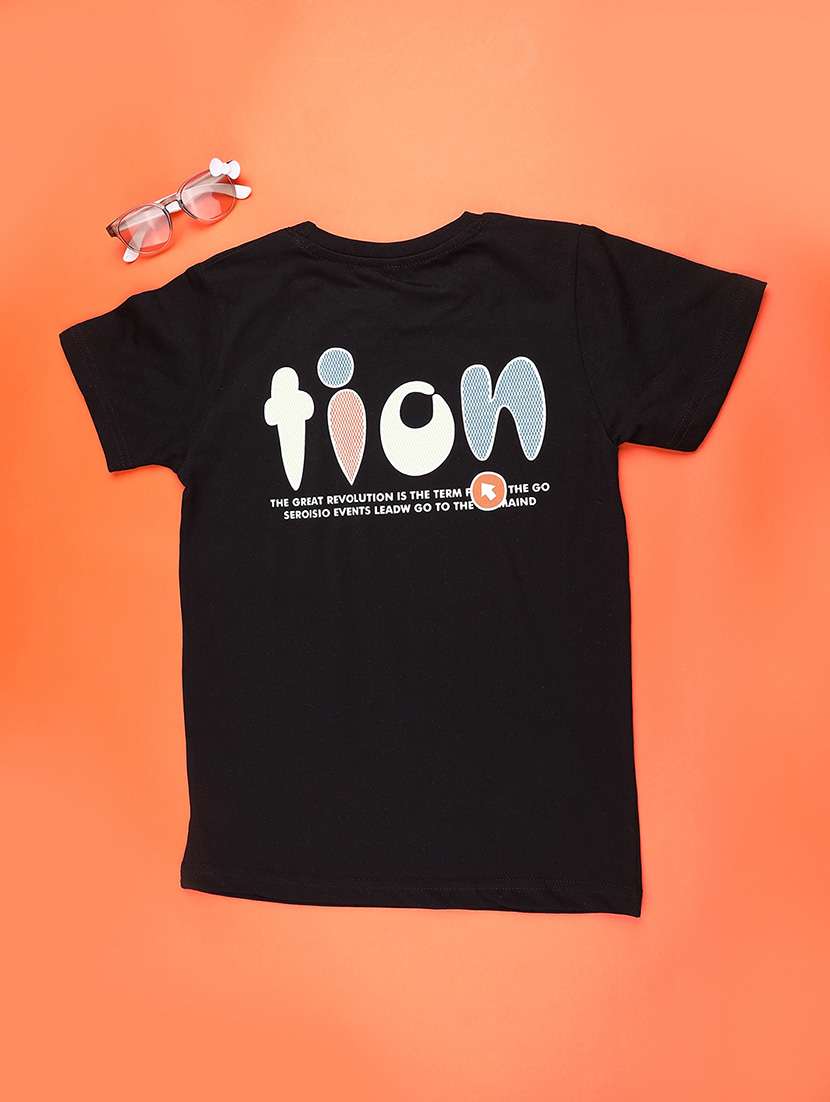 boys printed short sleeve t-shirt