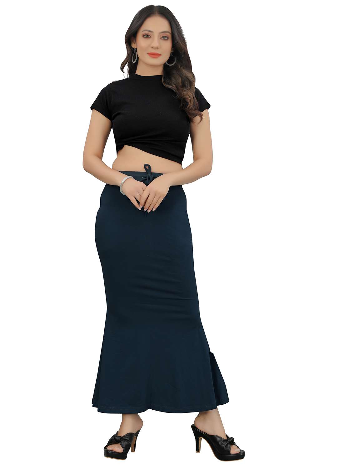 women solid high rise shapewear - 22223509 -  Standard Image - 4