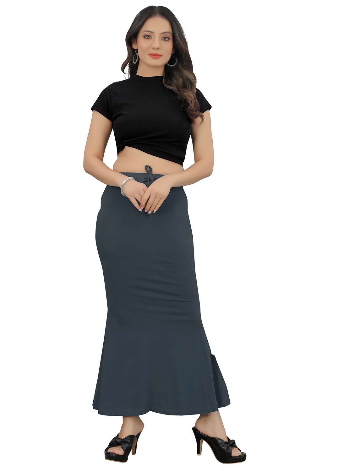 women solid high rise shapewear - 22223510 -  Standard Image - 4