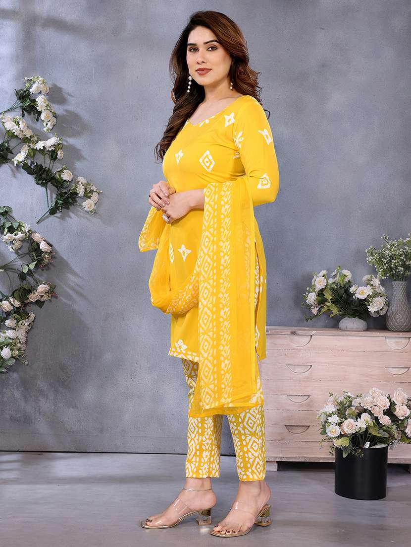 women printed unstitched suit set - 22223522 -  Standard Image - 1
