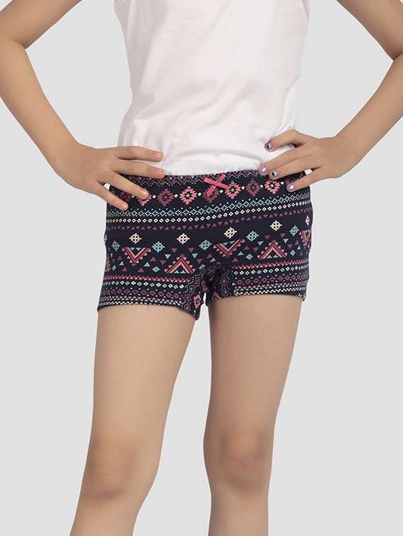 girls pack of 3 printed bloomer - 22223578 -  Standard Image - 1