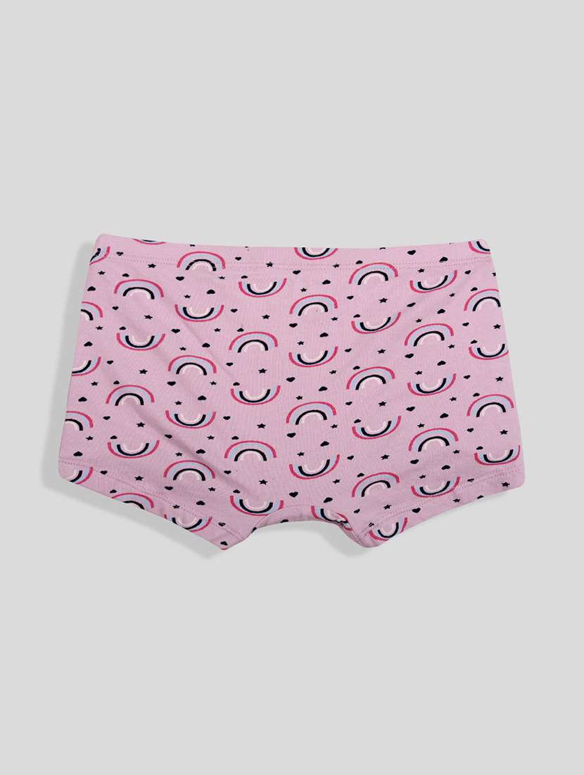 girls pack of 3 printed bloomer - 22223581 -  Standard Image - 4