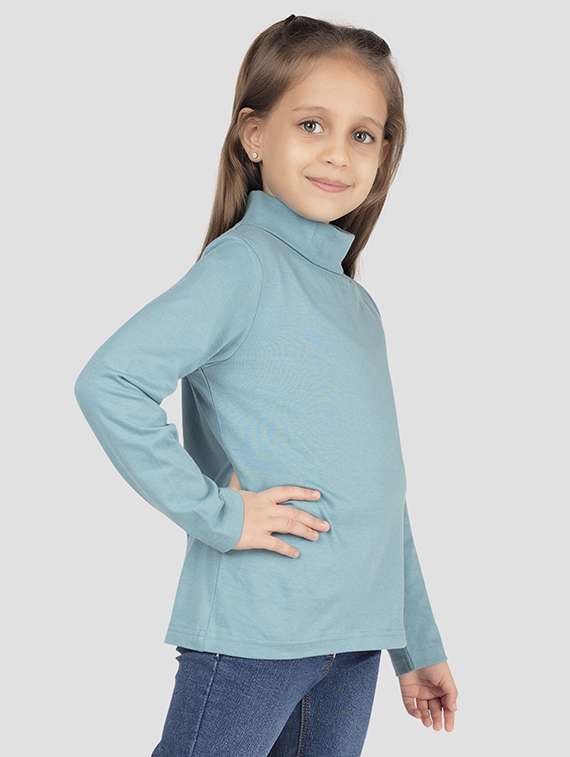 girls pack of 2 solid long sleeve tee - 22223582 -  Standard Image - 1