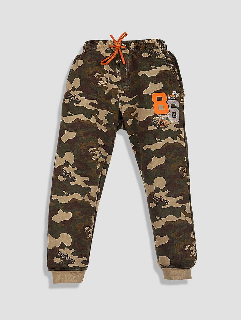 boys printed mid rise jogger - 22223585 -  Standard Image - 4