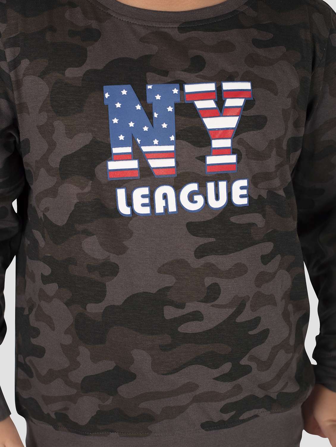 boys printed full length co-ord set - 22223587 -  Standard Image - 4