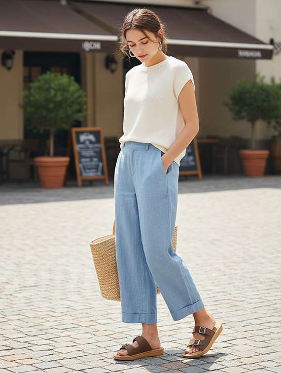 women solid slip on flat sandals - 22223592 -  Standard Image - 1