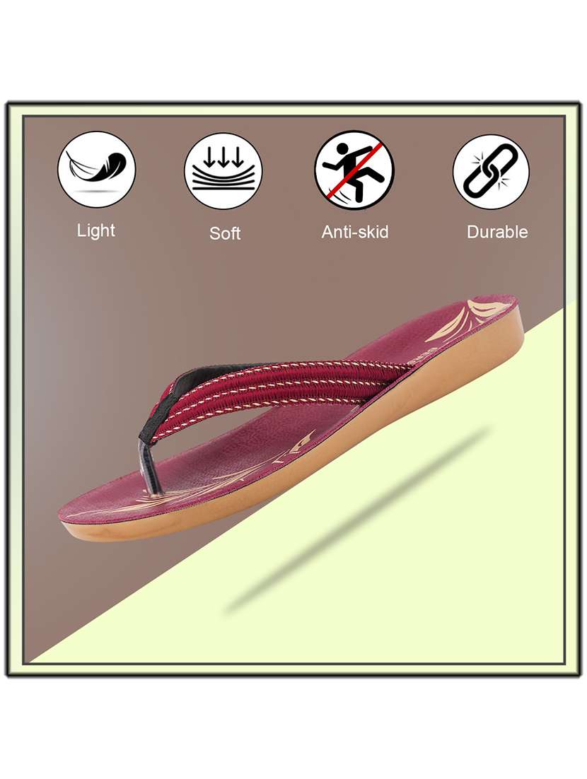 women solid slip on flat sandals - 22223598 -  Standard Image - 4