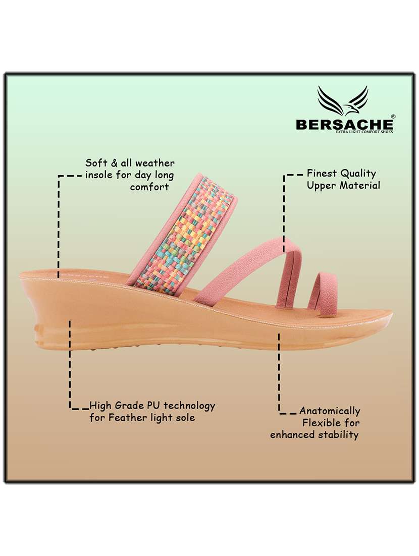 women solid slip on flat sandals - 22223608 -  Standard Image - 4