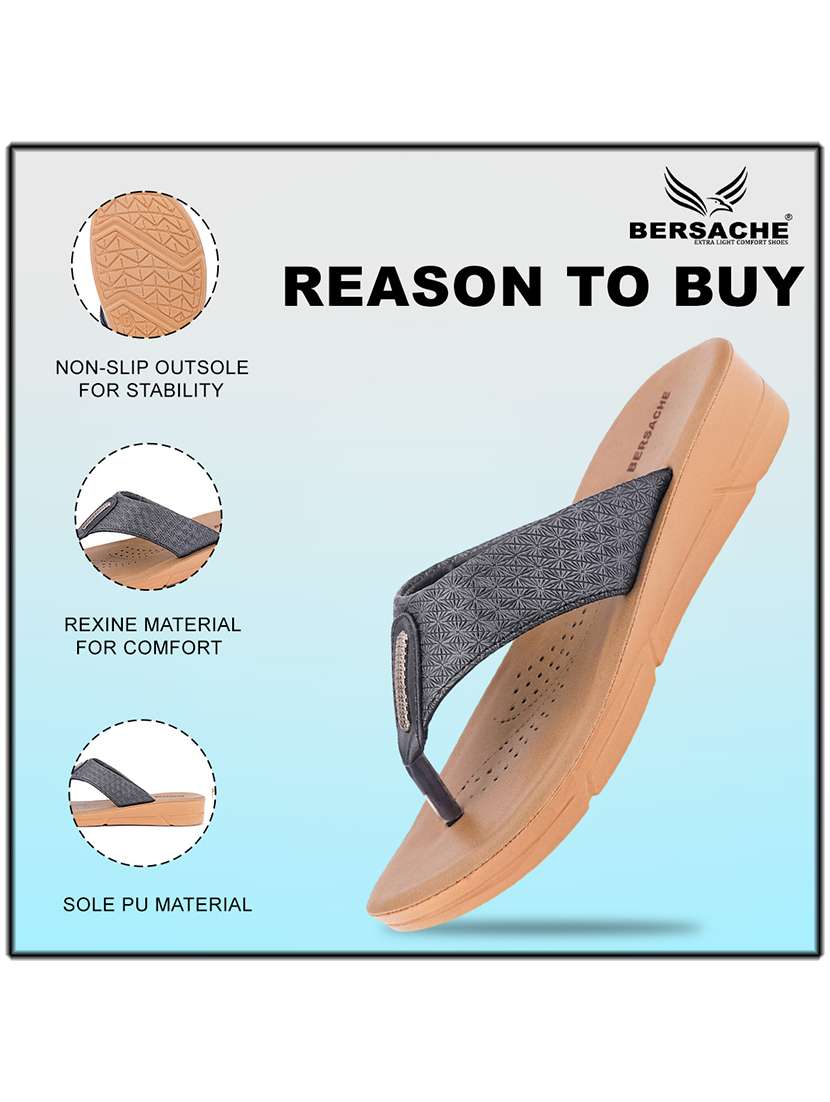 women solid slip on flip flop - 22223613 -  Standard Image - 4