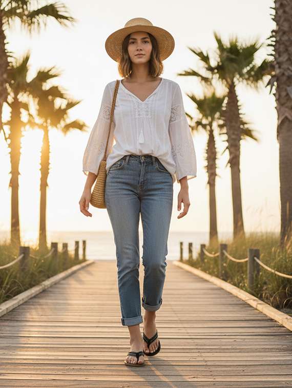 women solid slip on flip flop - 22223614 -  Standard Image - 1