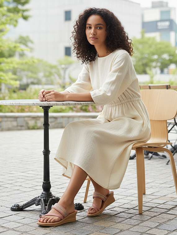 women solid slip on flip flop - 22223620 -  Standard Image - 1