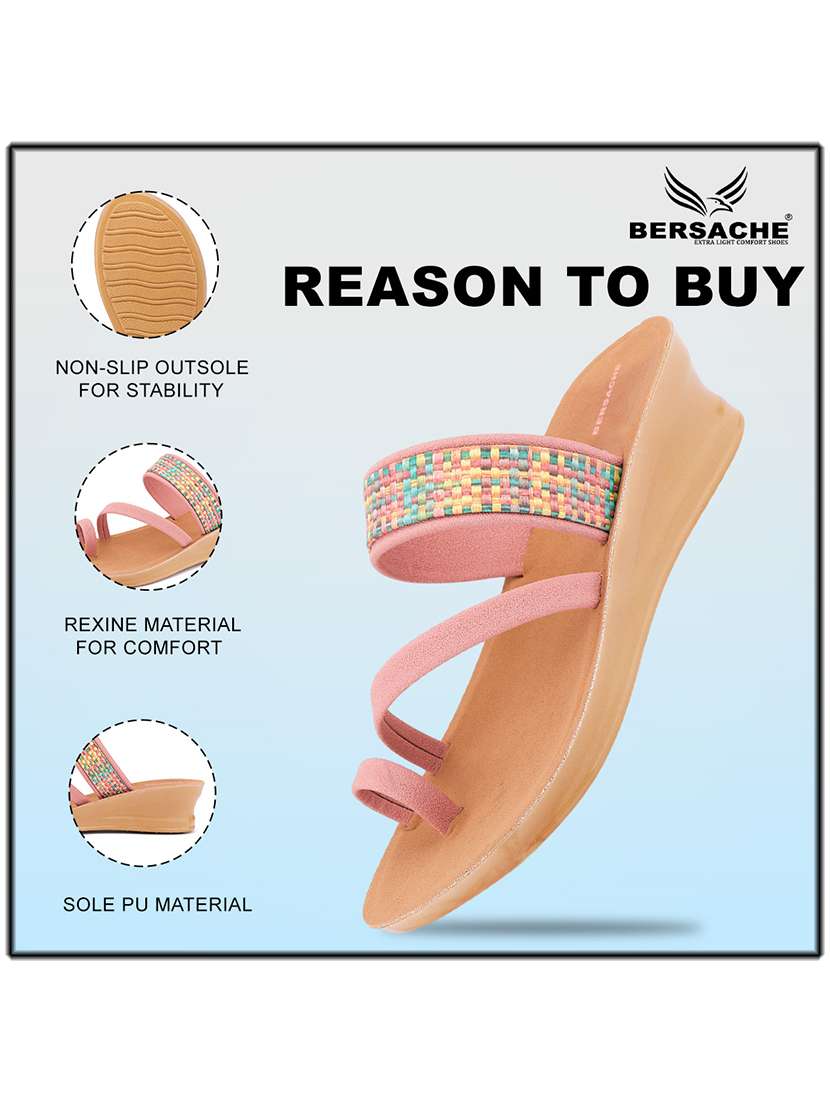 women solid slip on flip flop - 22223620 -  Standard Image - 4