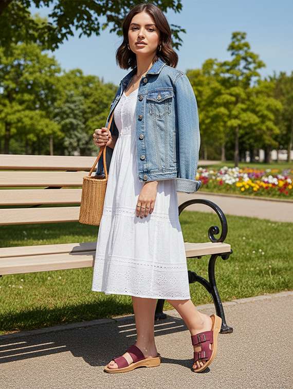 women solid slip on flip flop - 22223623 -  Standard Image - 1