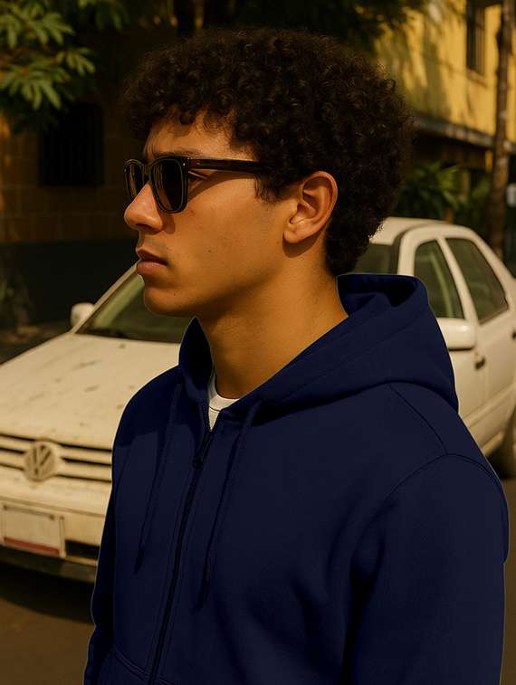 men solid long sleeve regular fit sweatshirt - 22223652 -  Standard Image - 4