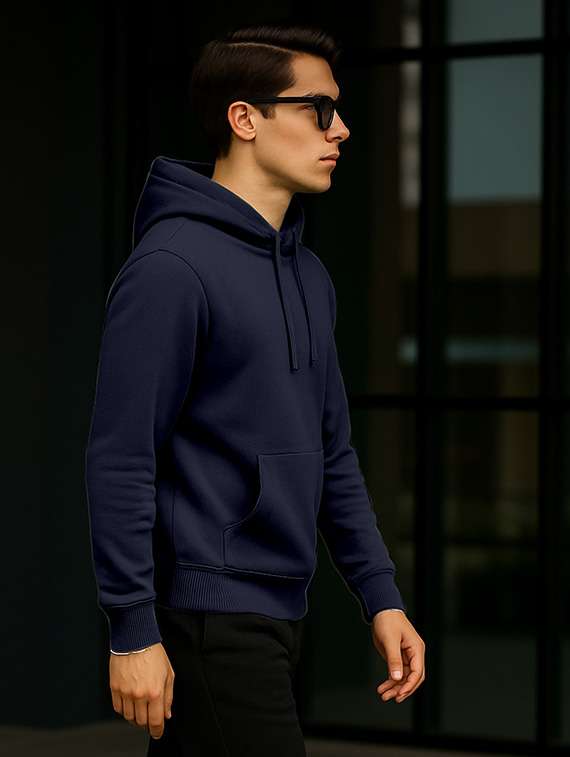 men solid long sleeve regular fit sweatshirt - 22223717 -  Standard Image - 1