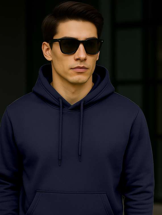 men solid long sleeve regular fit sweatshirt - 22223717 -  Standard Image - 4