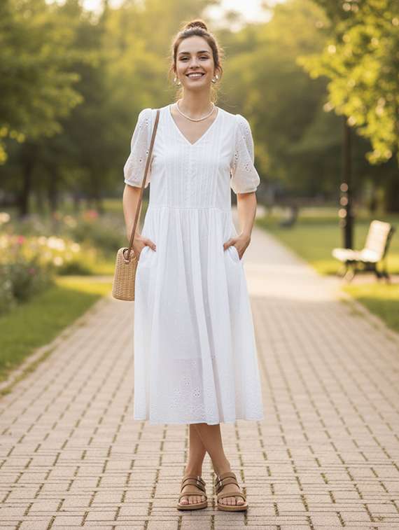 women solid slip on slides - 22223725 -  Standard Image - 1