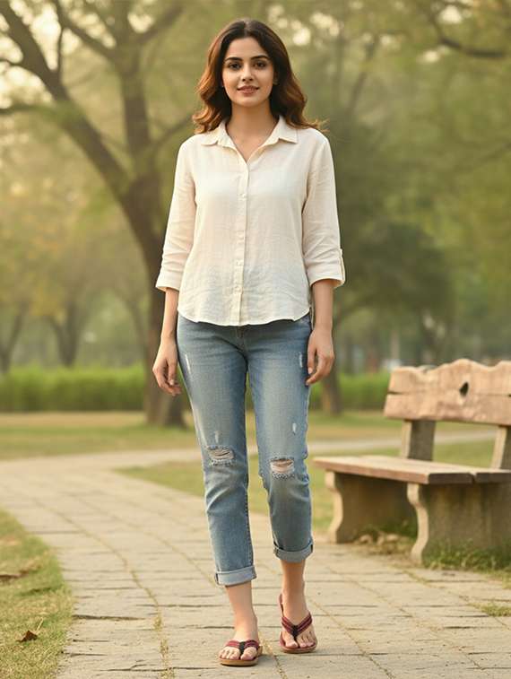 women solid slip on flip flop - 22223730 -  Standard Image - 1