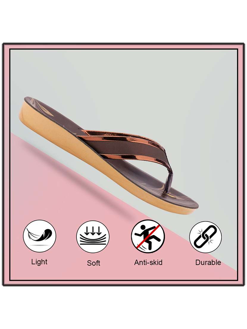 women solid slip on flip flop - 22223734 -  Standard Image - 4