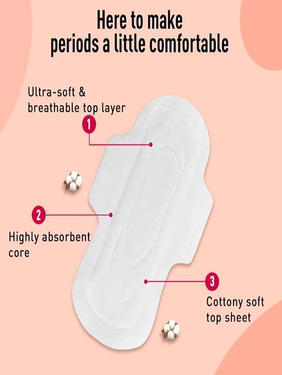 soft & rash free sanitary pads for women - 22223795 -  Standard Image - 1
