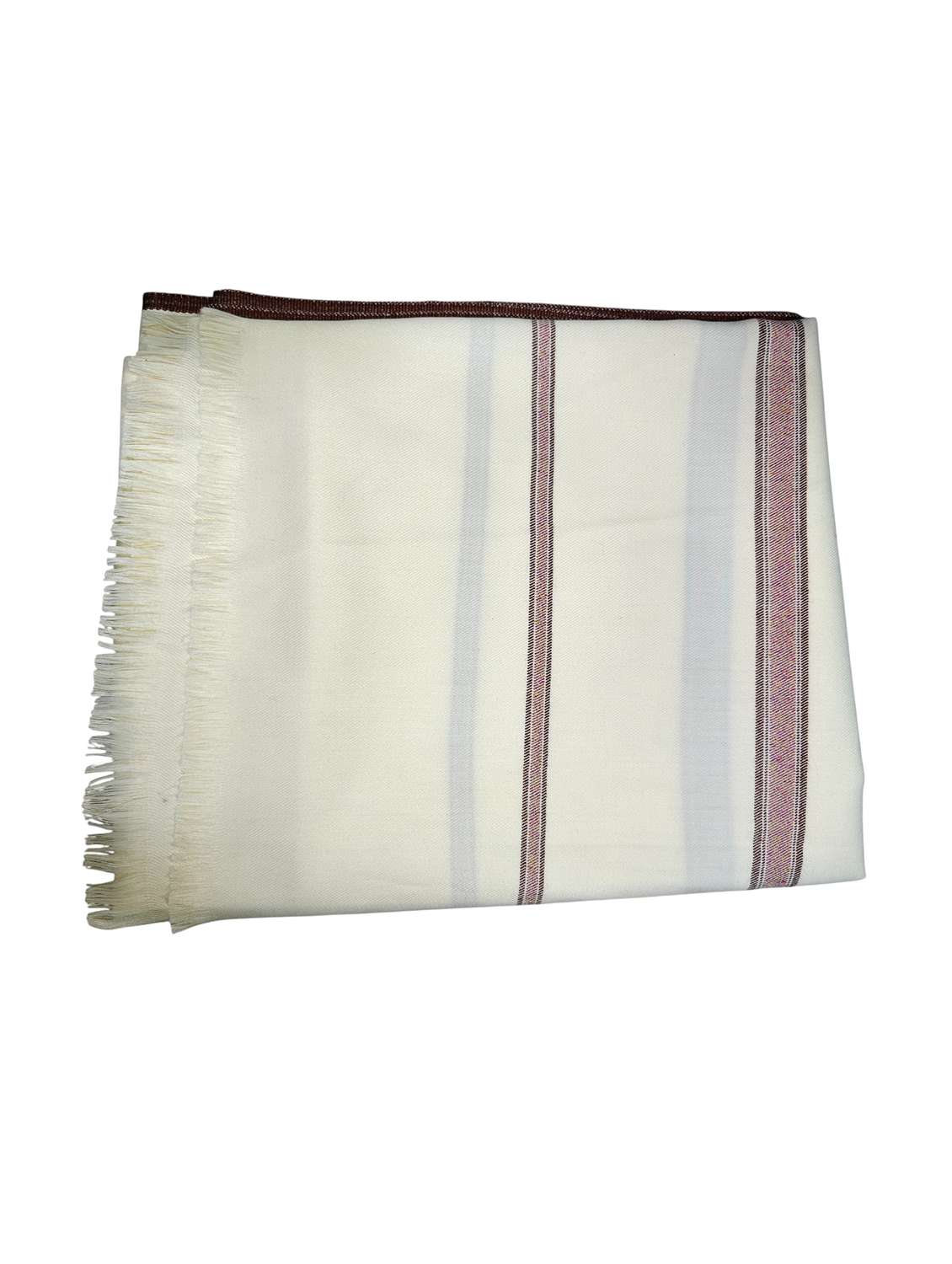 men solid pashmina shawl - 22224414 -  Standard Image - 4