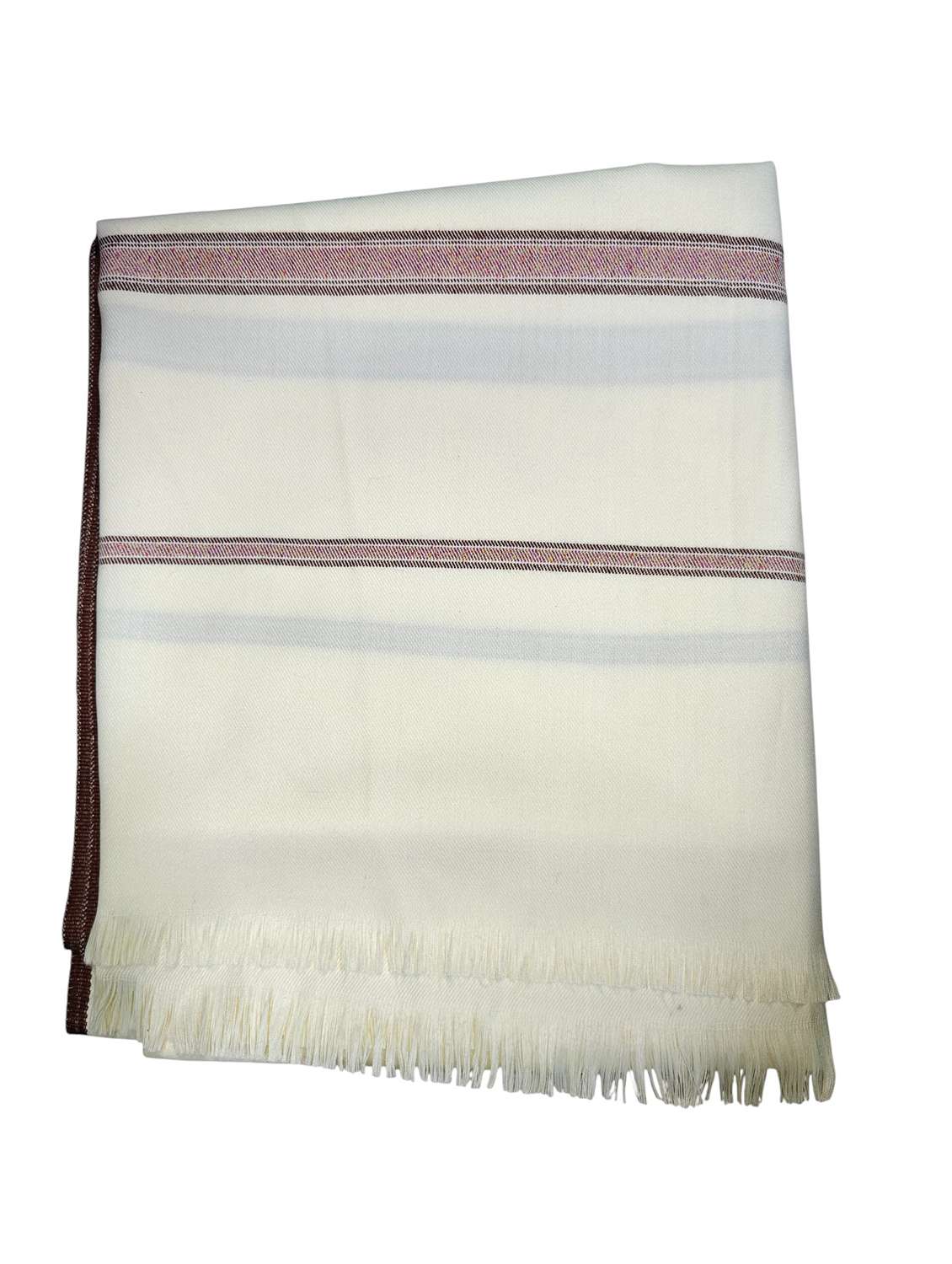 men solid pashmina shawl - 22224436 -  Standard Image - 4