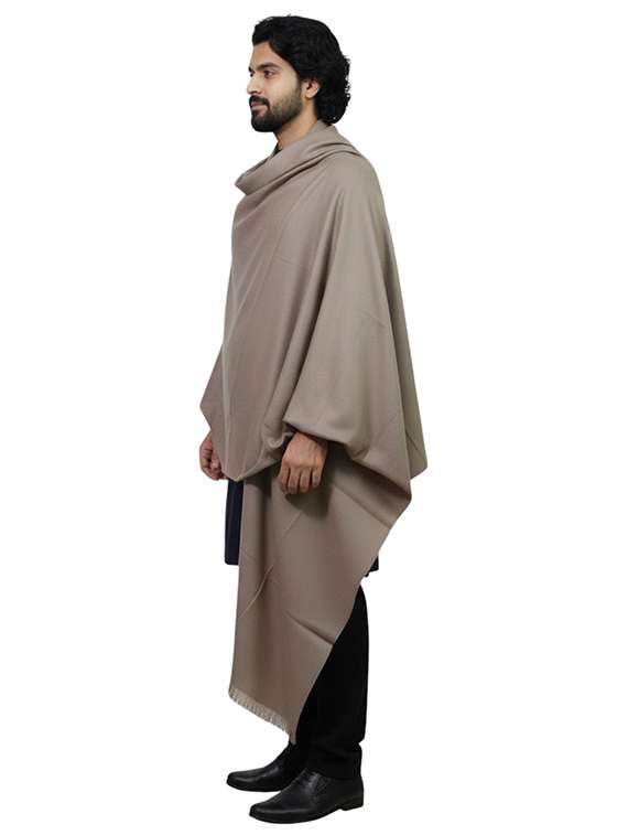 men solid pashmina shawl - 22224463 -  Standard Image - 1