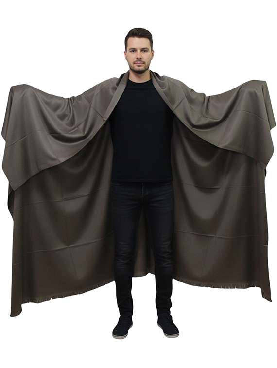 men solid pashmina shawl - 22224471 -  Standard Image - 1